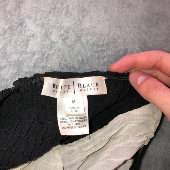 black sheer tulle slip dress - Picture 3 of 3